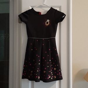 Girls black Shopkins dress
